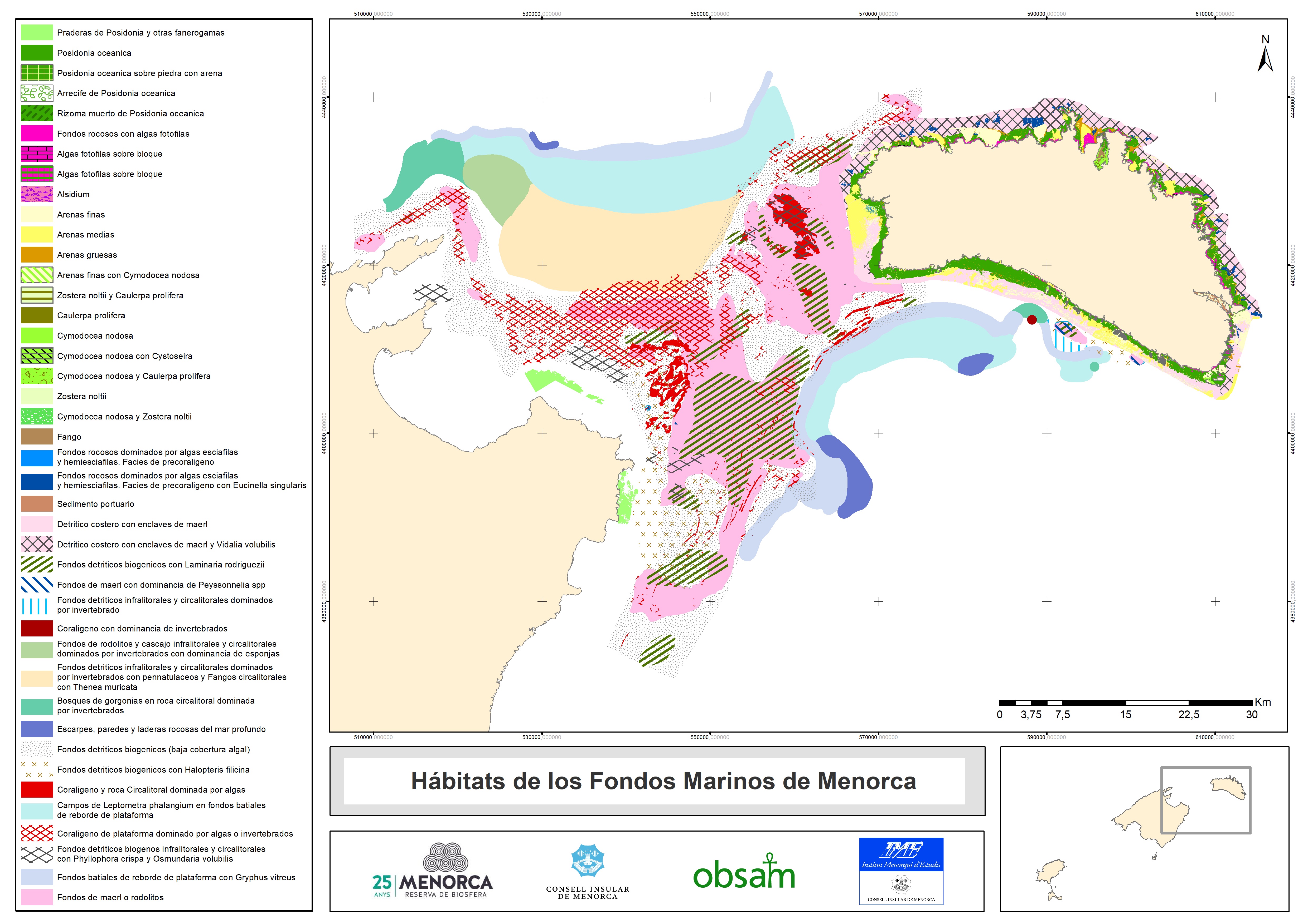Compile marine maps to improve management of the Balearic sea