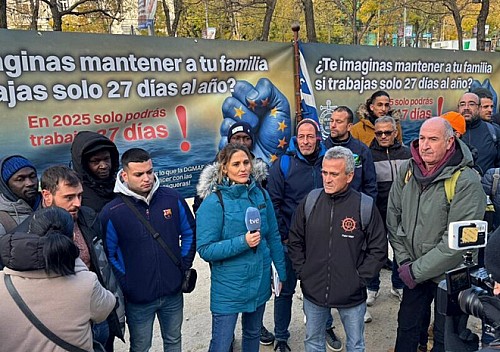 Marilles Fundation - Pescadores del Mediterráneo se concentran contra el recorte del permiso para faenar a solo 27 días al año