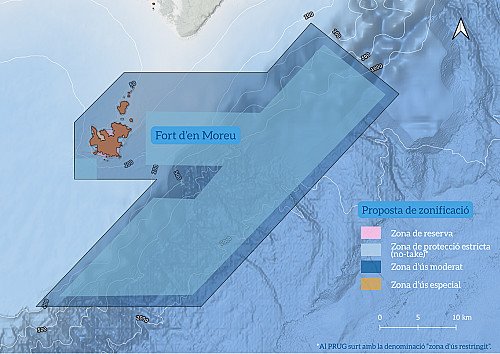 Marilles makes its proposals for the Cabrera PRUG and calls for greater ambition in marine protection