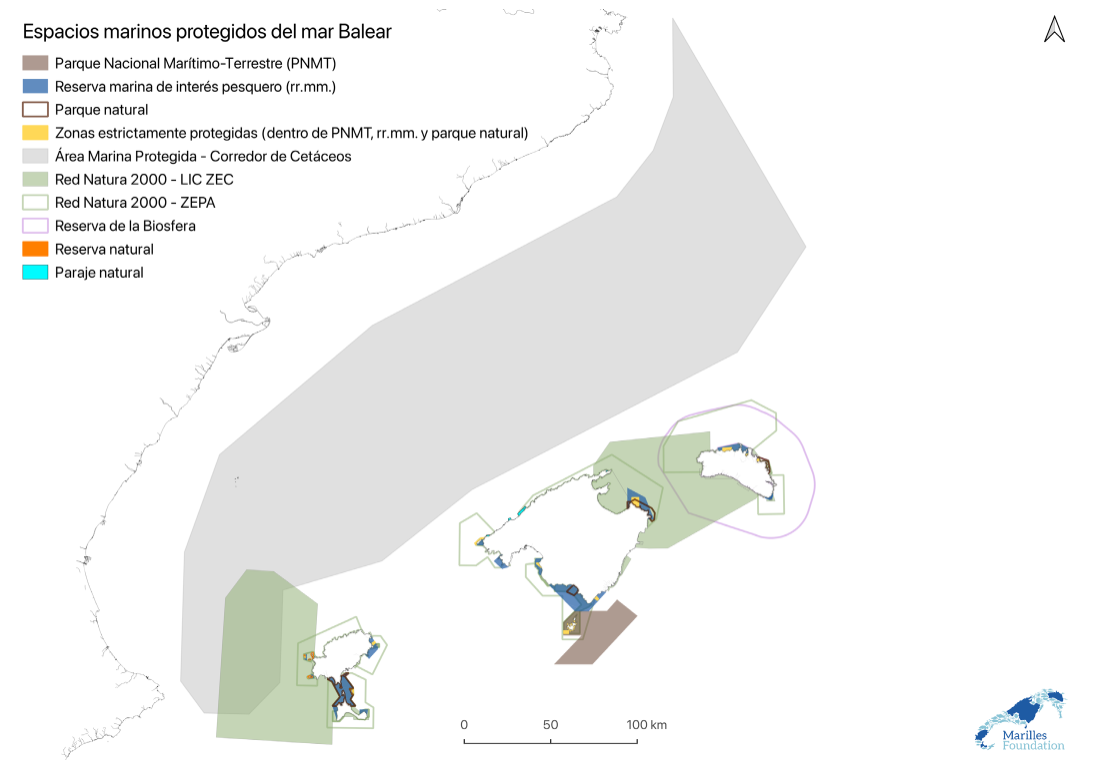 Marine Protected Areas in the Balearic Sea