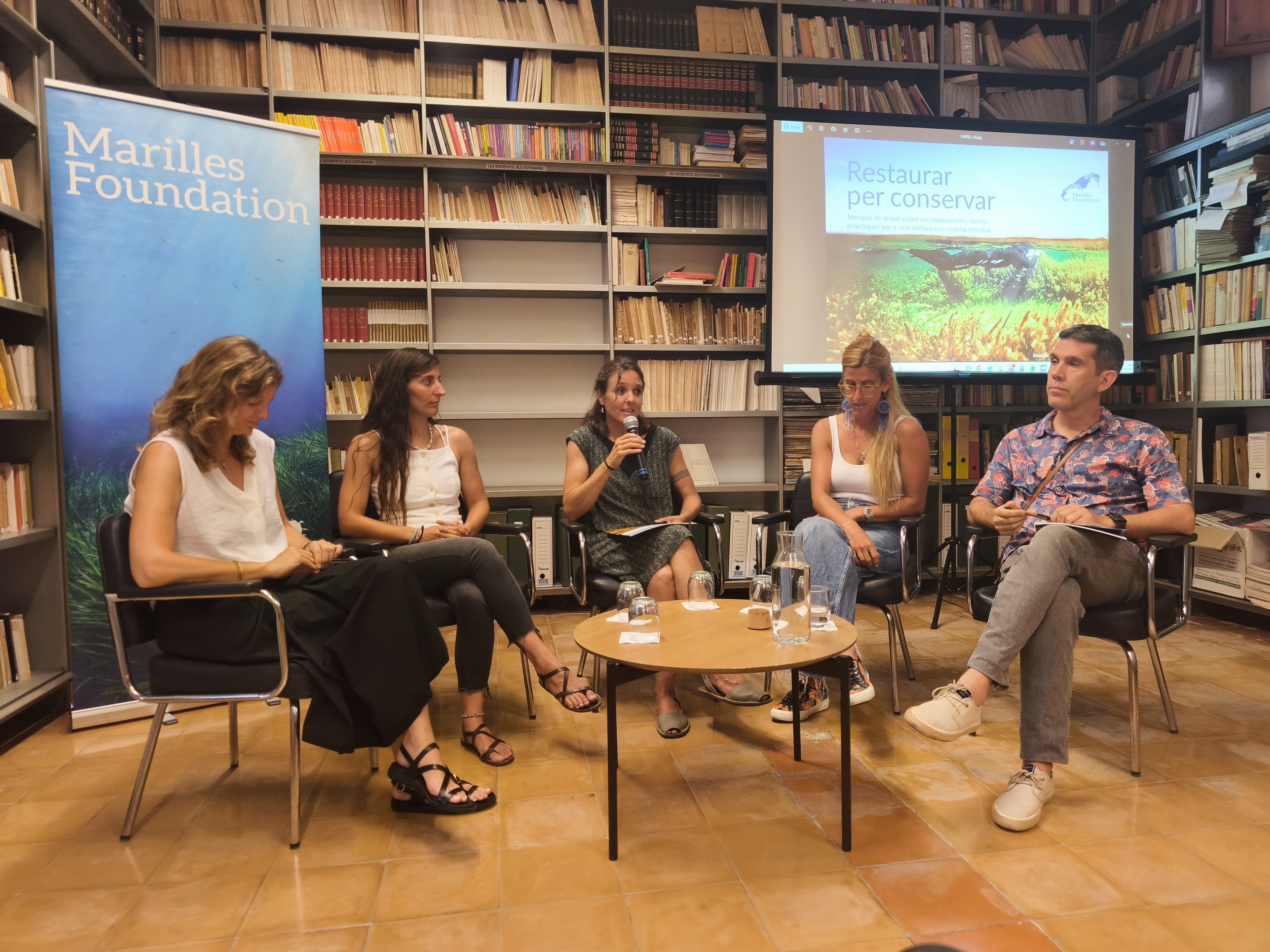 Marilles elabora la primera guía para la restauración ecológica en el mar Balear