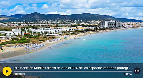Marilles Fundation - La fundación Marilles alerta de que el 80% de los espacios marinos protegidos de Baleares está en mal estado