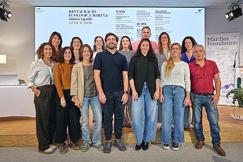 Marilles Fundation - Las Jornadas de Biodiversidad Marina debaten soluciones y ponen en común proyectos de restauración ecológica marina